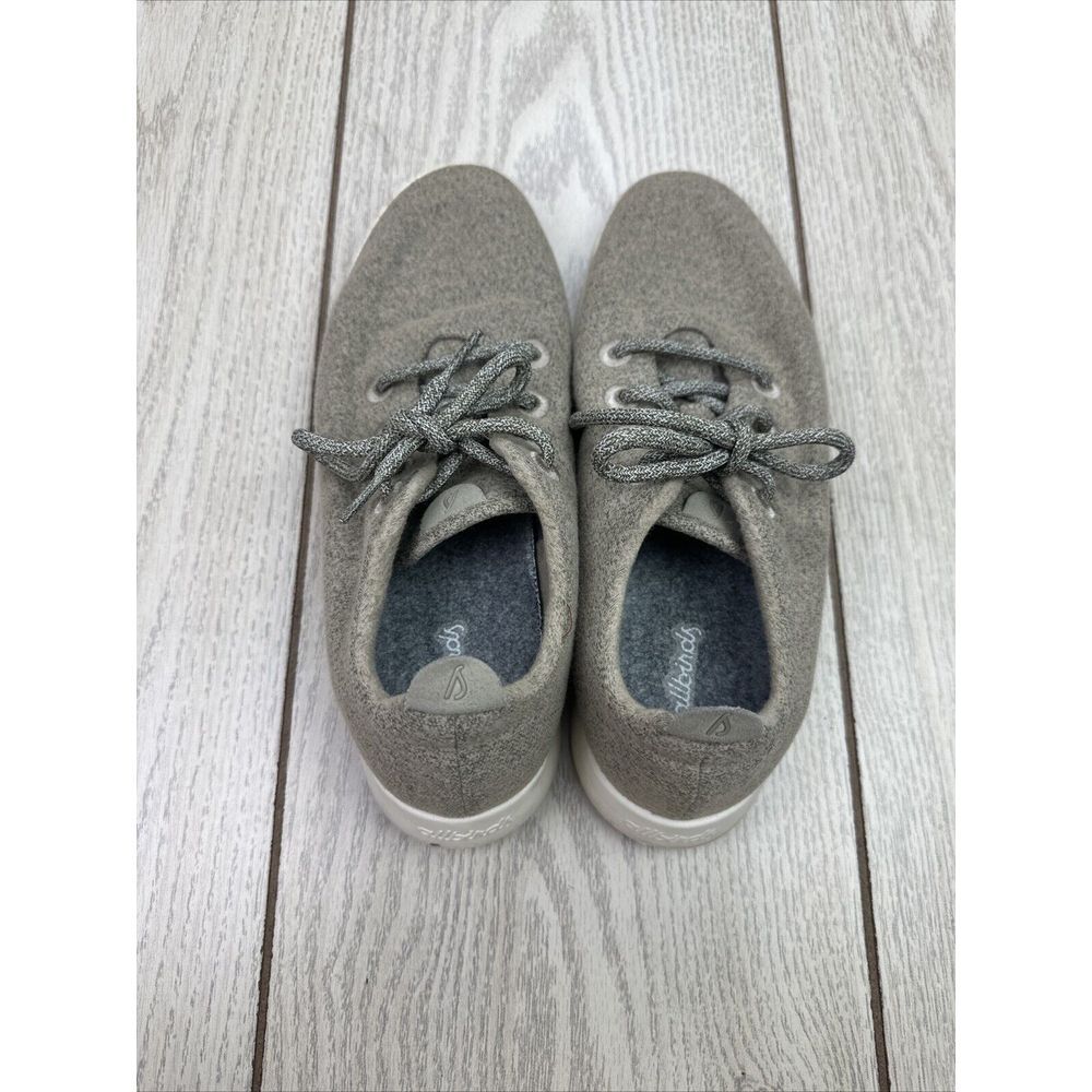 Allbirds Mens Wool Runners 0094 Green Lace Up Low Top Sneaker Shoes Size 9 - Picture 8 of 10